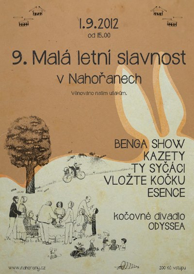 9. MALÁ LETNÍ SLAVNOST V NAHOŘANECH