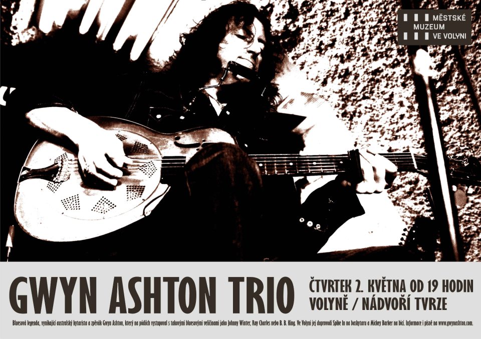 Koncert:GWYN ASHTON TRIO